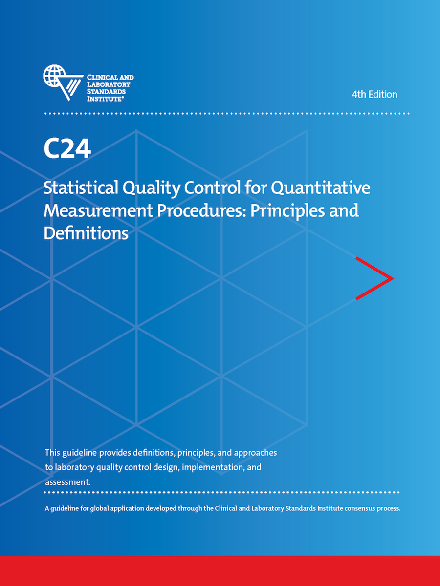 C24 Quality Control for Quantitative Measurement CLSI