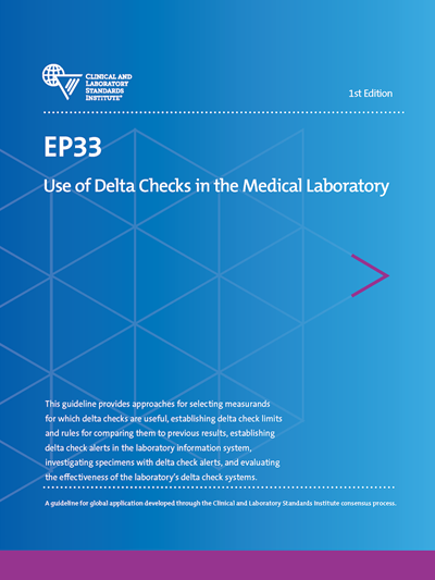 Use of Delta Checks in the Medical Laboratory, 1st Edition