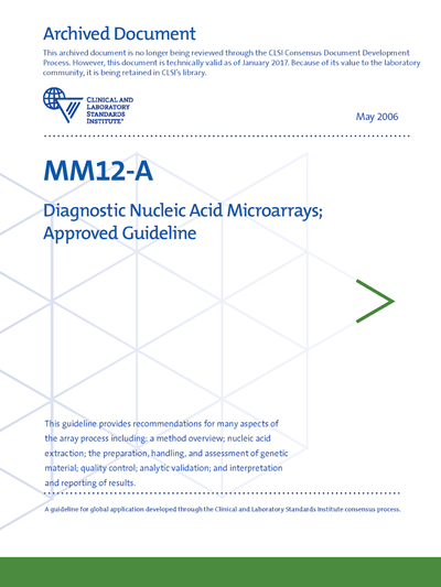 Diagnostic Nucleic Acid Microarrays, 1st Edition