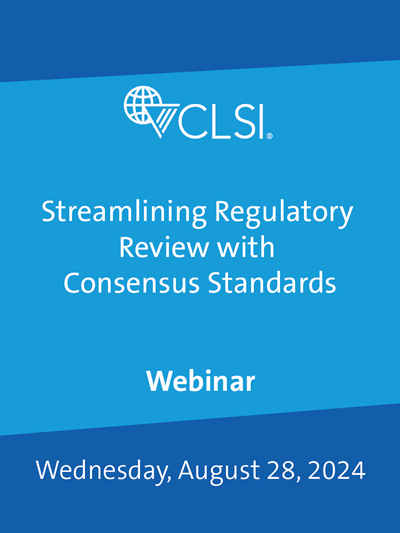 Streamlining Regulatory Review with Consensus Standards