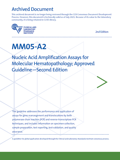 Nucleic Acid Amplification Assays for Molecular Hematopathology, 2nd Edition