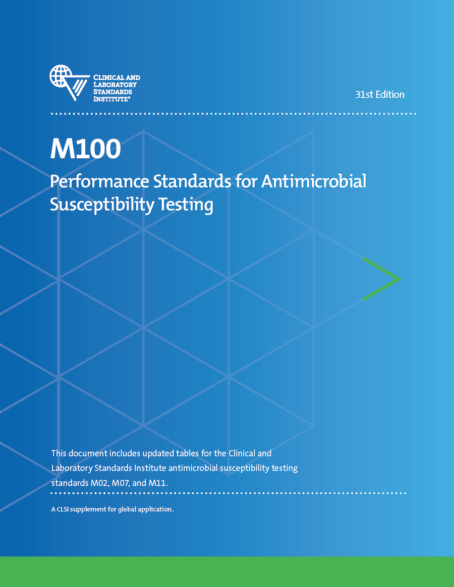 M100: Performance Standards for Antimicrobial Susceptibility Testing, 30st Edition